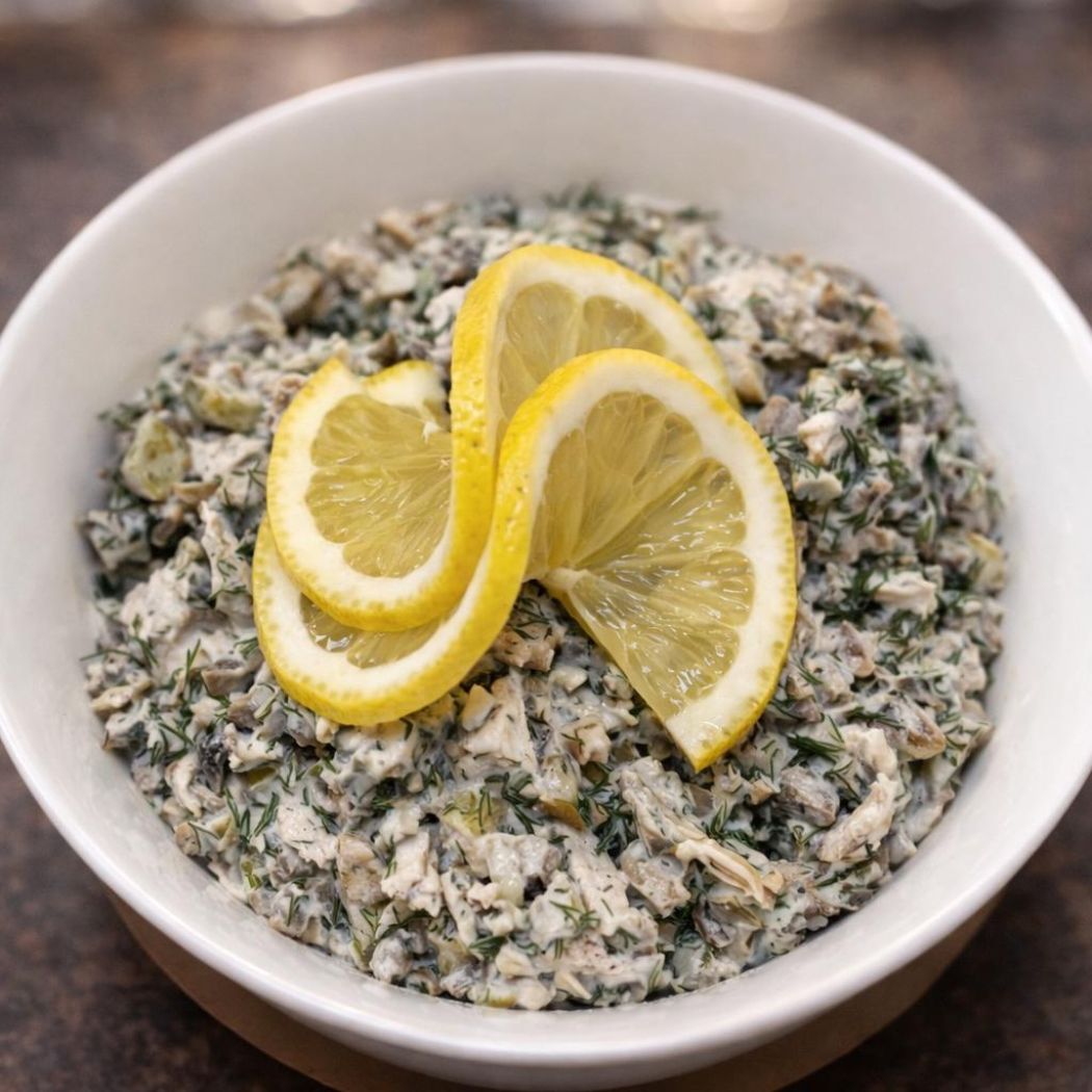 Salata de pui cu ciuperci